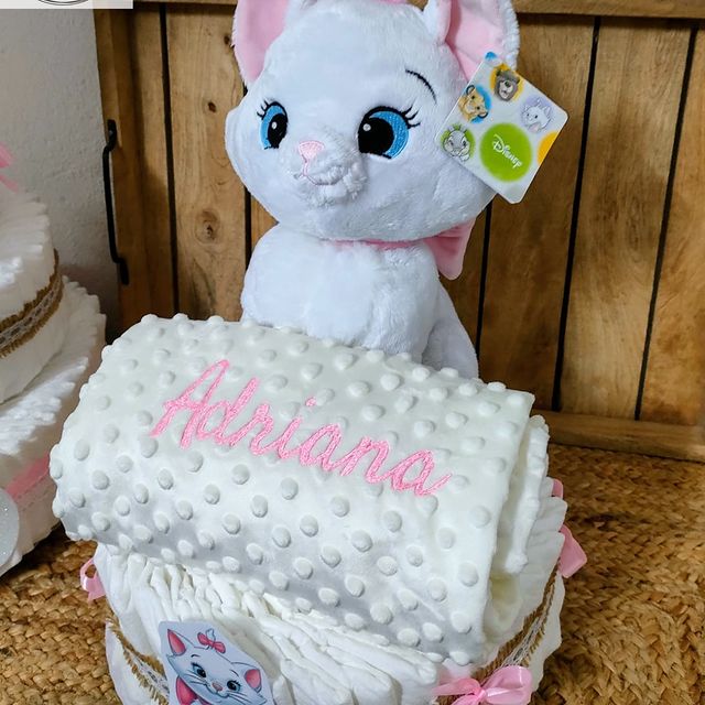 Tarta de pañales personalizada maxi